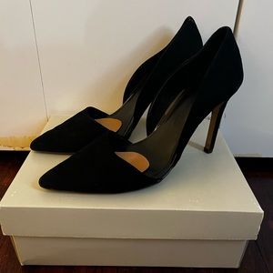 Banana Republic Suede Heels 9.5